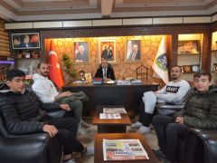 Floor Curling Takımından Başkan Mustafa Çöl’e Ziyaret