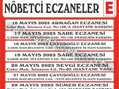 Nöbetçi Eczaneler