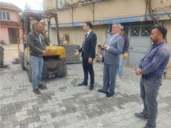 Kaymakam Mehmet Sülün, Kilit Parke Çalışmalarını İnceledi