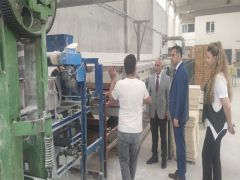 Kaymakam Mehmet Sülün, Organize Sanayi Bölgesini Ziyaret Etti