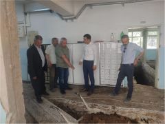 Kaymakam Mehmet Sülün, Güçlendirme Çalışması Yapılan Okullarda İncelemede Bulundu