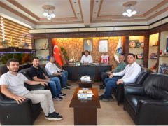MHP İl Genel Meclis Üyesi Ali Açıkgöz’den Başkan Öztaş’a Hayırlı Olsun Ziyareti