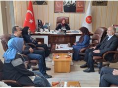 İlçe Müftüsü Ömer Ünal Makamını, Vekil Müftüye Teslim Etti