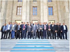 MHP Milletvekili Mehmet Taytak, Dinar Heyetini, Ankarada Misafir Etti