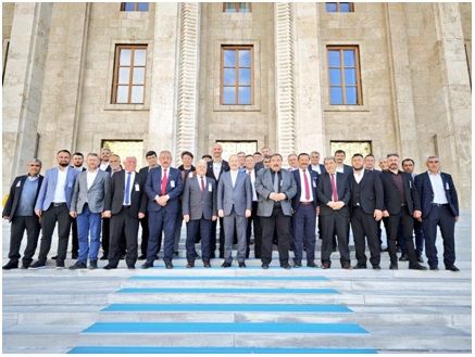 MHP Milletvekili Mehmet Taytak, Dinar Heyetini, Ankarada Misafir Etti