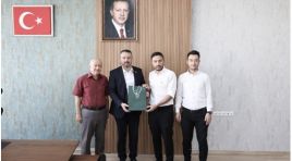 Yeşilay Afyonkarahisar Şube Başkanı Arif Kavas’tan, Başkan Adnan Öztaş’a Ziyaret
