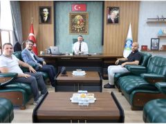 Sandıklı MYO Heyetinden Sandıklı Belediye Başkanı Adnan Öztaş’a Ziyaret