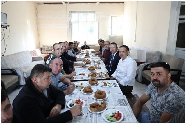Belediye Başkanı Adnan Öztaş’tan Fen İşleri Müdürlüğü Su ve Kanalizasyon Şefliği’ne Ziyaret