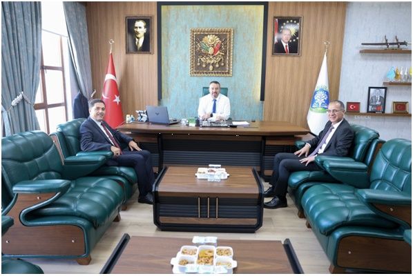 Ziraat Bankasından, Başkan Adnan Öztaş’a Ziyaret