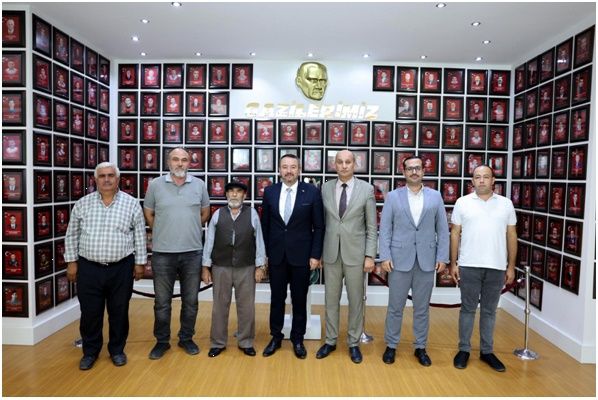 Başkan Adnan Öztaş, İsmail Kumartaşlı’yı Ziyaret Etti