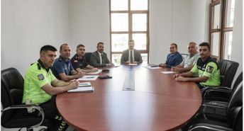 İlçe Trafik Komisyonu Toplantısı Yapıldı