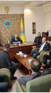 Prof. Dr. Veysel Eroğlu’ndan Sandıklı Ziraat Odası Başkanlığına Ziyaret
