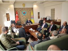 Prof. Dr. Veysel Eroğlu’ndan Sandıklı Ziraat Odası Başkanlığına Ziyaret