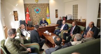 Prof. Dr. Veysel Eroğlu’ndan Sandıklı Ziraat Odası Başkanlığına Ziyaret