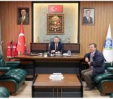 Halk Ozanı Ali Osman Karakuş’tan, Başkan Adnan Öztaş’a Ziyaret