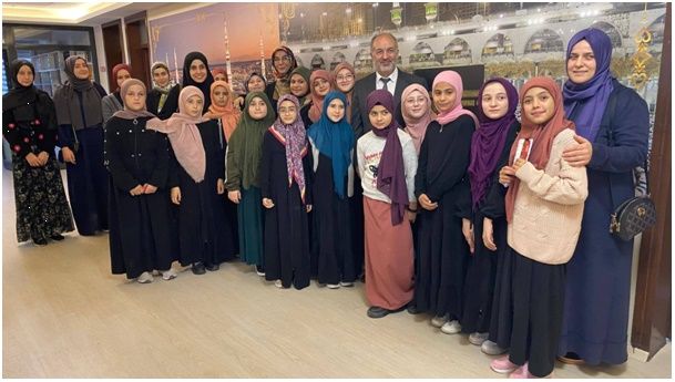 Hafızlık Öğrencilerinden Müftü Ömer Ünal’a Ziyaret