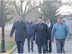 Başkan Adnan Öztaş, Hüdai Kaplıcaları’ndaki Tadilat ve İşletmeleri İnceledi