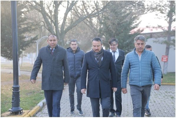 Başkan Adnan Öztaş, Hüdai Kaplıcaları’ndaki Tadilat ve İşletmeleri İnceledi