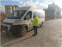 Öğrencilerin Güvenliği İçin İlçe Genelinde Asayiş ve Trafik Uygulaması Yapıldı